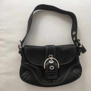 Coach shoulder bag black